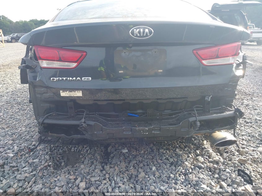 2016 Kia Optima VIN 5XXGT4L35GG024774 IAAI salvage auction — REAR END, Salvage Title, sold $1,100 on 2026-07-20 (photo 6)