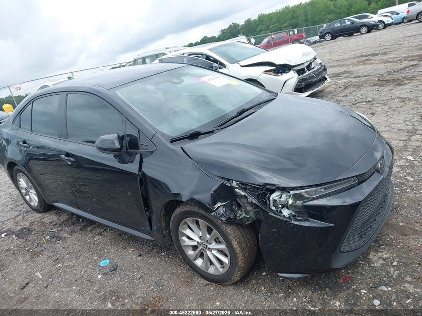 2021 Toyota Corolla VIN JTDVPMAE1MJ161041 IAAI salvage auction — LEFT FRONT, Salvage Title, sold $5,825 on 2026-07-08 (photo 1)