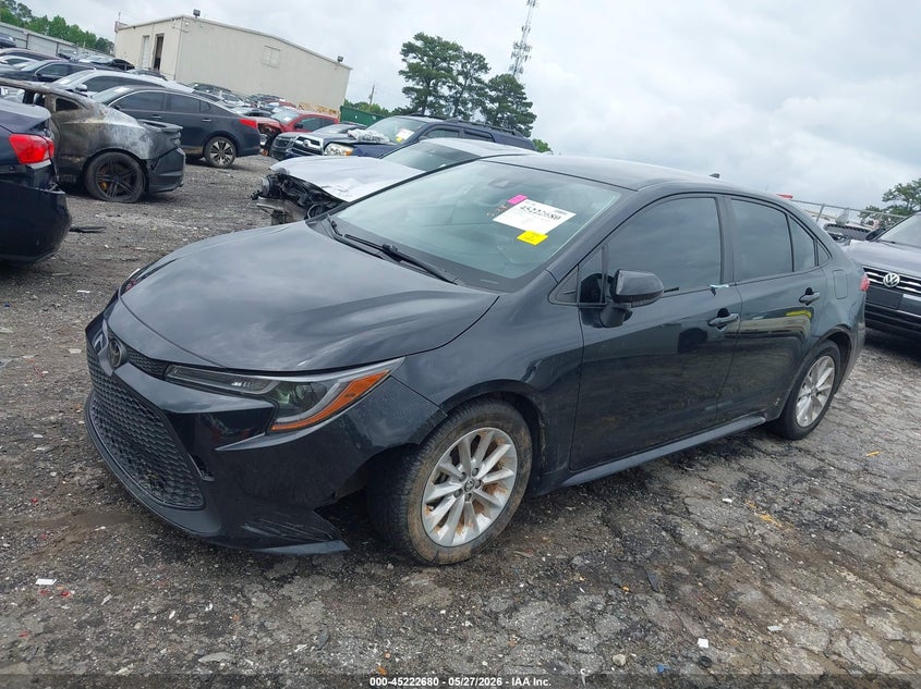 2021 Toyota Corolla VIN JTDVPMAE1MJ161041 IAAI salvage auction — LEFT FRONT, Salvage Title, sold $5,825 on 2026-07-08 (photo 2)
