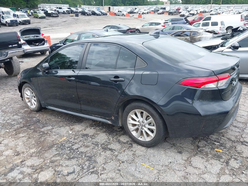 2021 Toyota Corolla VIN JTDVPMAE1MJ161041 IAAI salvage auction — LEFT FRONT, Salvage Title, sold $5,825 on 2026-07-08 (photo 3)