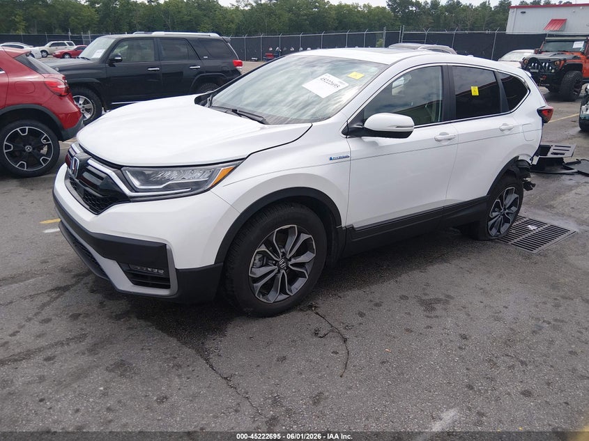 2021 Honda Cr-v VIN 7FART6H88ME021654 IAAI salvage auction — LEFT REAR, Salvage (South Carolina), sold $12,100 on 2026-07-29 (photo 2)