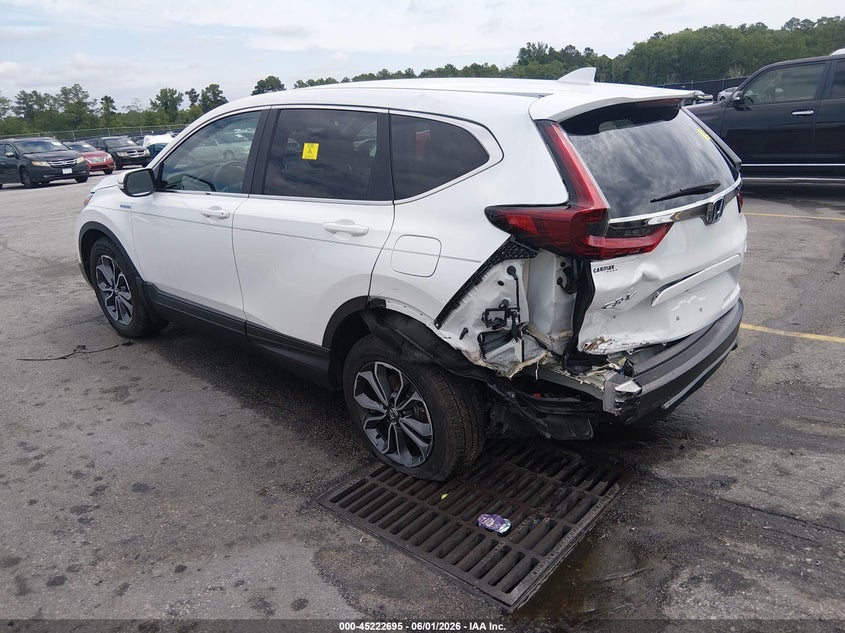 2021 Honda Cr-v VIN 7FART6H88ME021654 IAAI salvage auction — LEFT REAR, Salvage (South Carolina), sold $12,100 on 2026-07-29 (photo 3)