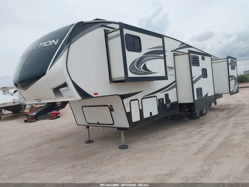 2021 Grand design Reflection VIN 573FR3829M9912417 IAAI salvage auction — UNDERCARRIAGE, Original (Texas), sold $15,250 on 2026-08-05 (photo 2)