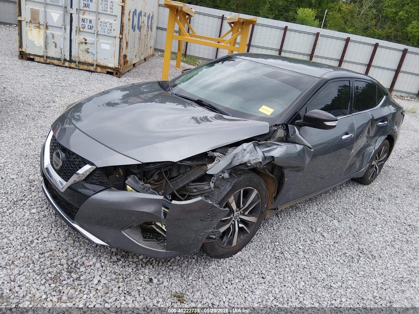 2019 Nissan Maxima VIN 1N4AA6AV1KT360853 IAAI salvage auction — LEFT SIDE, Salvage Title, sold $950 on 2026-07-09 (photo 2)