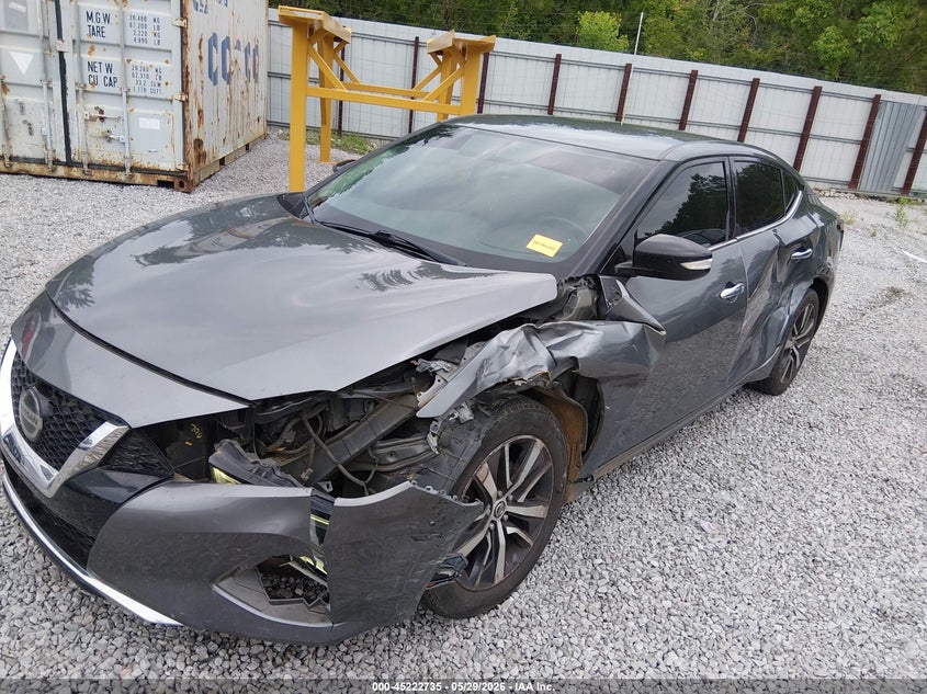 2019 Nissan Maxima VIN 1N4AA6AV1KT360853 IAAI salvage auction — LEFT SIDE, Salvage Title, sold $950 on 2026-07-09 (photo 6)