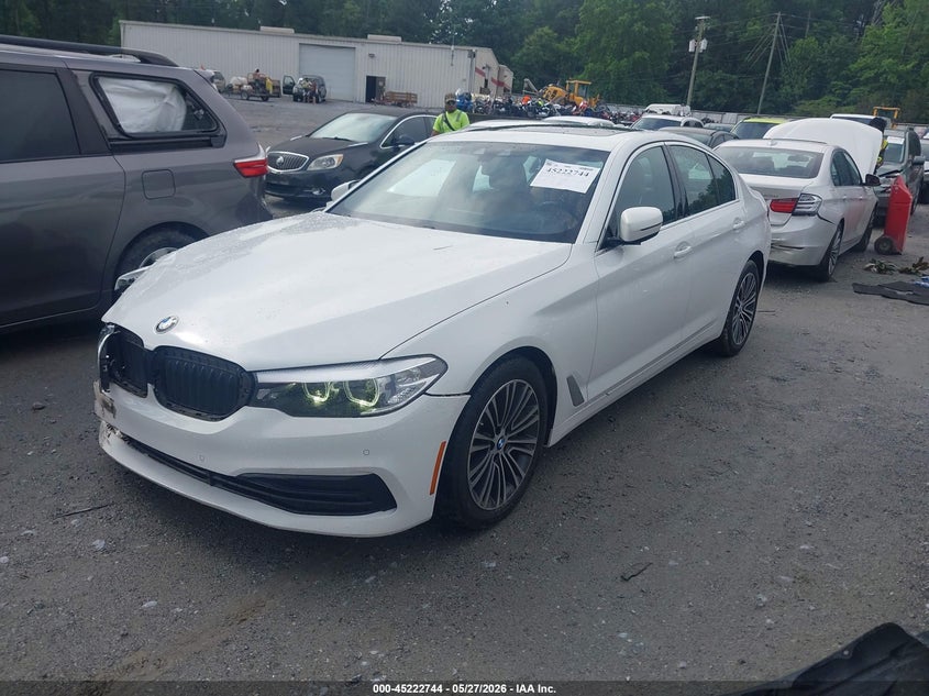 2019 BMW 5er VIN WBAJE5C59KWW40425 IAAI salvage auction — FRONT END, Salvage (Georgia), sold $6,300 on 2026-07-28 (photo 2)