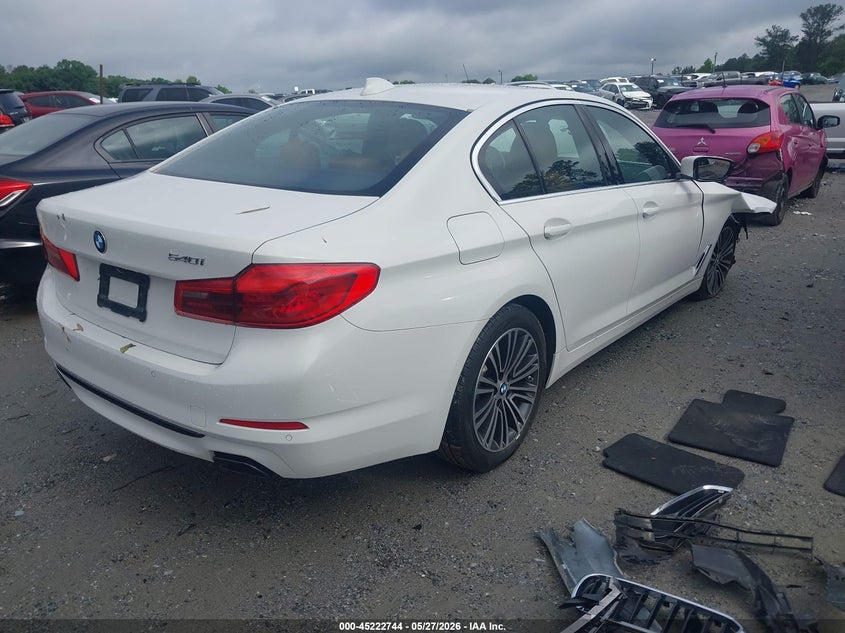 2019 BMW 5er VIN WBAJE5C59KWW40425 IAAI salvage auction — FRONT END, Salvage (Georgia), sold $6,300 on 2026-07-28 (photo 4)