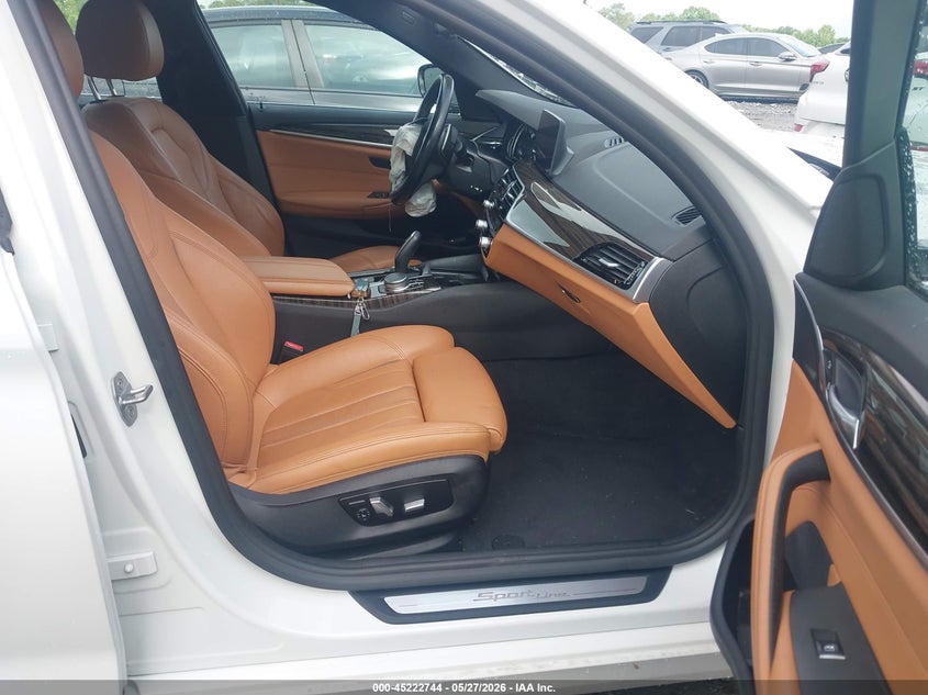 2019 BMW 5er VIN WBAJE5C59KWW40425 IAAI salvage auction — FRONT END, Salvage (Georgia), sold $6,300 on 2026-07-28 (photo 5)