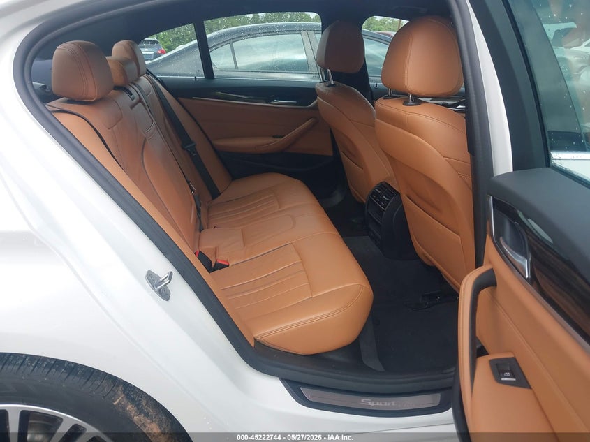 2019 BMW 5er VIN WBAJE5C59KWW40425 IAAI salvage auction — FRONT END, Salvage (Georgia), sold $6,300 on 2026-07-28 (photo 8)