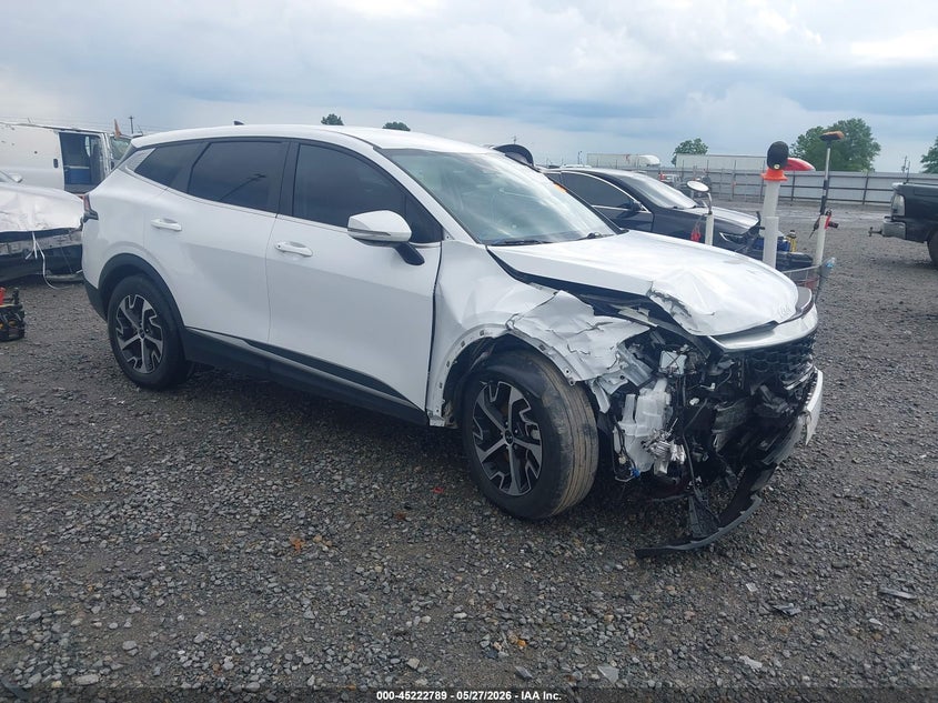 2023 Kia Sportage VIN 5XYK33AF1PG114579 IAAI salvage auction — FRONT END, Salvage Title, sold $7,250 on 2026-07-15 (photo 1)