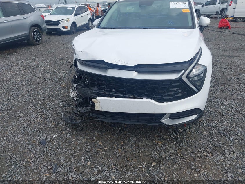 2023 Kia Sportage VIN 5XYK33AF1PG114579 IAAI salvage auction — FRONT END, Salvage Title, sold $7,250 on 2026-07-15 (photo 6)