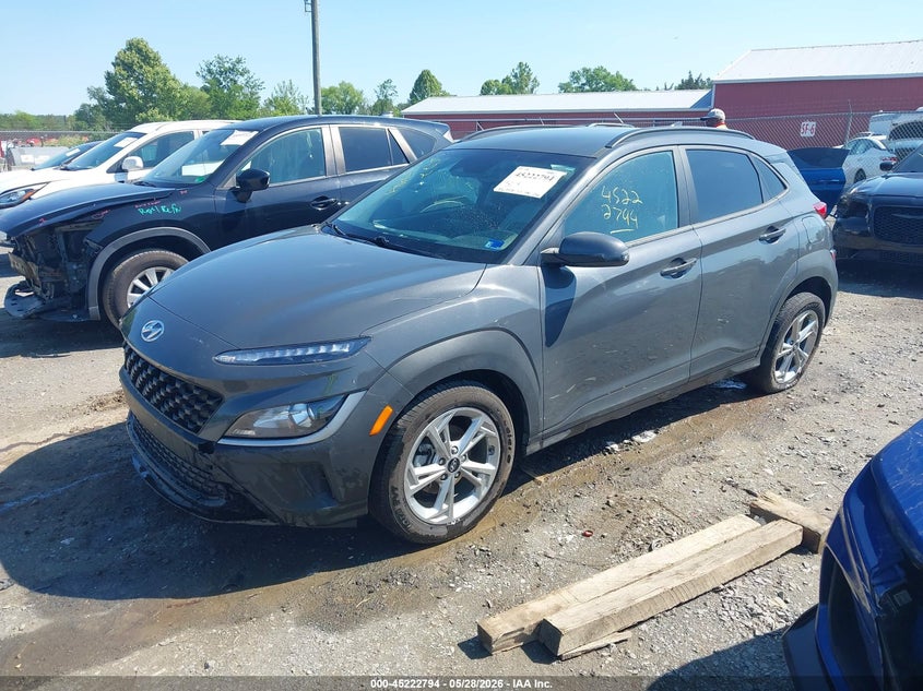 2023 Hyundai Kona VIN KM8K62AB0PU060488 IAAI salvage auction — LEFT REAR, Salvage Title, sold $5,050 on 2026-07-21 (photo 2)