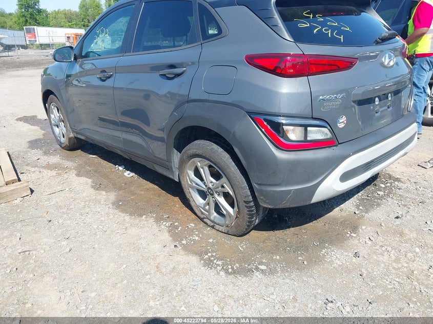 2023 Hyundai Kona VIN KM8K62AB0PU060488 IAAI salvage auction — LEFT REAR, Salvage Title, sold $5,050 on 2026-07-21 (photo 6)