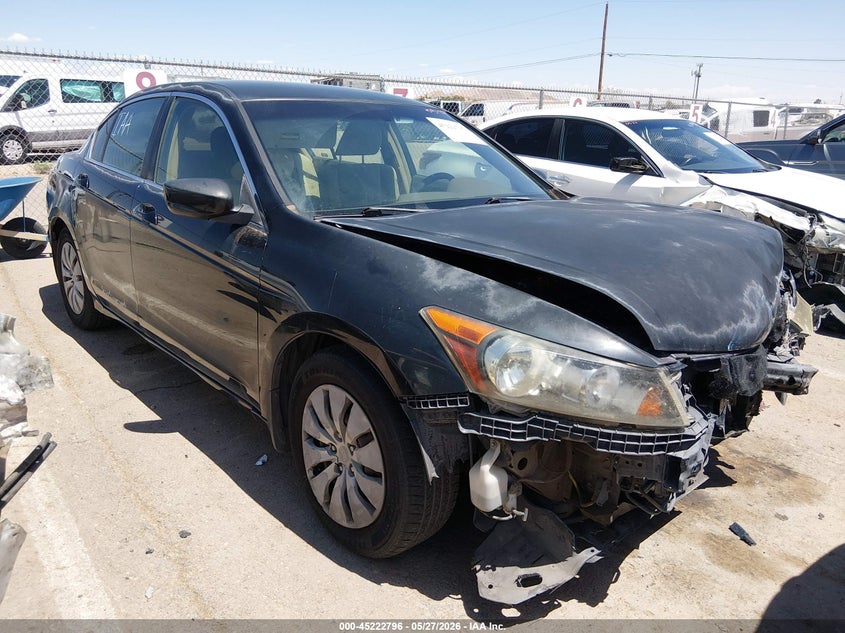 2009 Honda Accord VIN JHMCP26399C001843 IAAI salvage auction — FRONT END, Salvage (Texas), sold $325 on 2026-07-22 (photo 1)