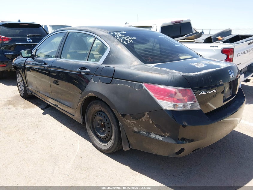 2009 Honda Accord VIN JHMCP26399C001843 IAAI salvage auction — FRONT END, Salvage (Texas), sold $325 on 2026-07-22 (photo 3)