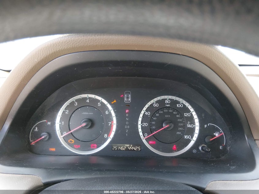 2009 Honda Accord VIN JHMCP26399C001843 IAAI salvage auction — FRONT END, Salvage (Texas), sold $325 on 2026-07-22 (photo 7)