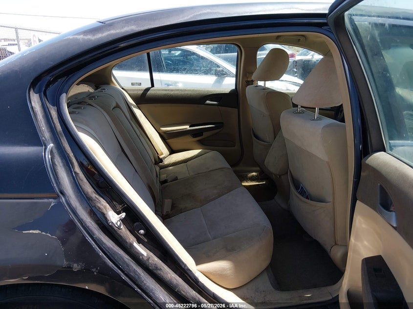 2009 Honda Accord VIN JHMCP26399C001843 IAAI salvage auction — FRONT END, Salvage (Texas), sold $325 on 2026-07-22 (photo 8)