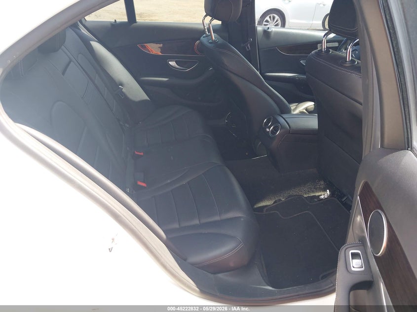 2018 Mercedes-benz C-klasse VIN WDDWF4KB5JR326846 IAAI salvage auction — FRONT END, Mv-907A (New York), sold $25 on 2026-07-28 (photo 8)