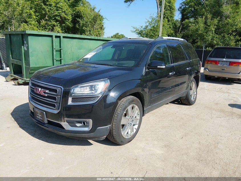 2017 Gmc Acadia VIN 1GKKVSKD4HJ192698 IAAI salvage auction — REAR END, Salvage Title, sold $1,950 on 2026-07-22 (photo 2)