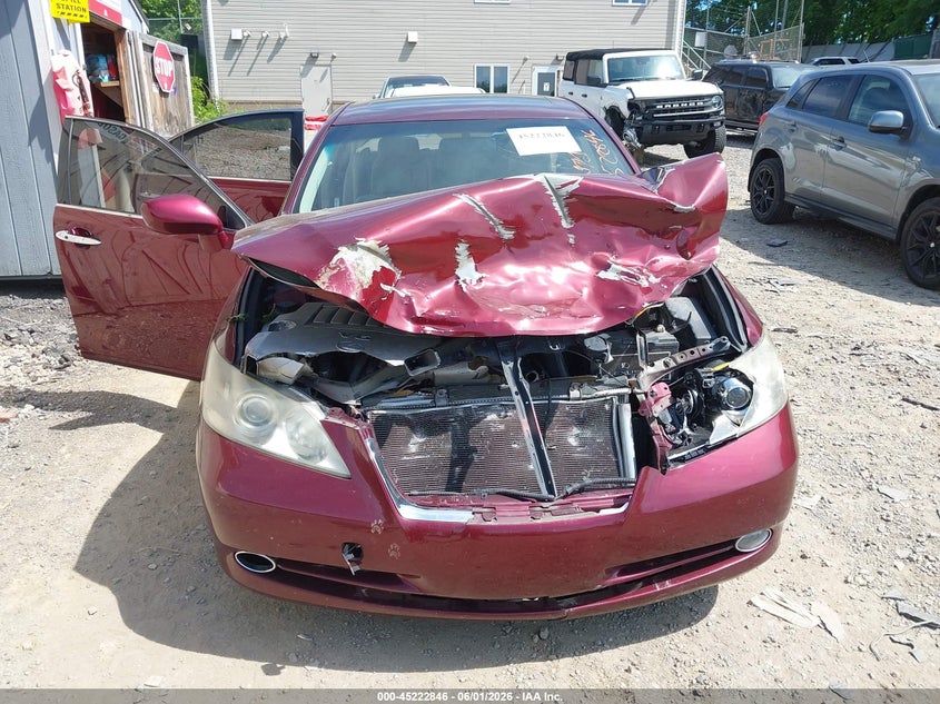 2007 Lexus Es 350 VIN JTHBJ46G772075521 IAAI salvage auction — FRONT END, Salvage (Pennsylvania), sold $300 on 2026-07-14 (photo 6)