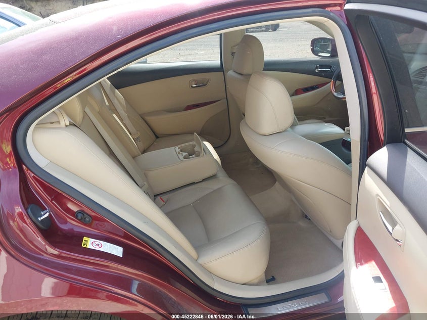 2007 Lexus Es 350 VIN JTHBJ46G772075521 IAAI salvage auction — FRONT END, Salvage (Pennsylvania), sold $300 on 2026-07-14 (photo 8)