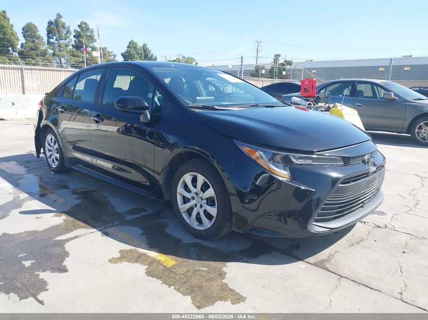 2023 Toyota Corolla VIN 5YFB4MDE8PP034844 IAAI salvage auction — LEFT REAR, Salvage Title, sold $5,500 on 2026-07-29 (photo 1)