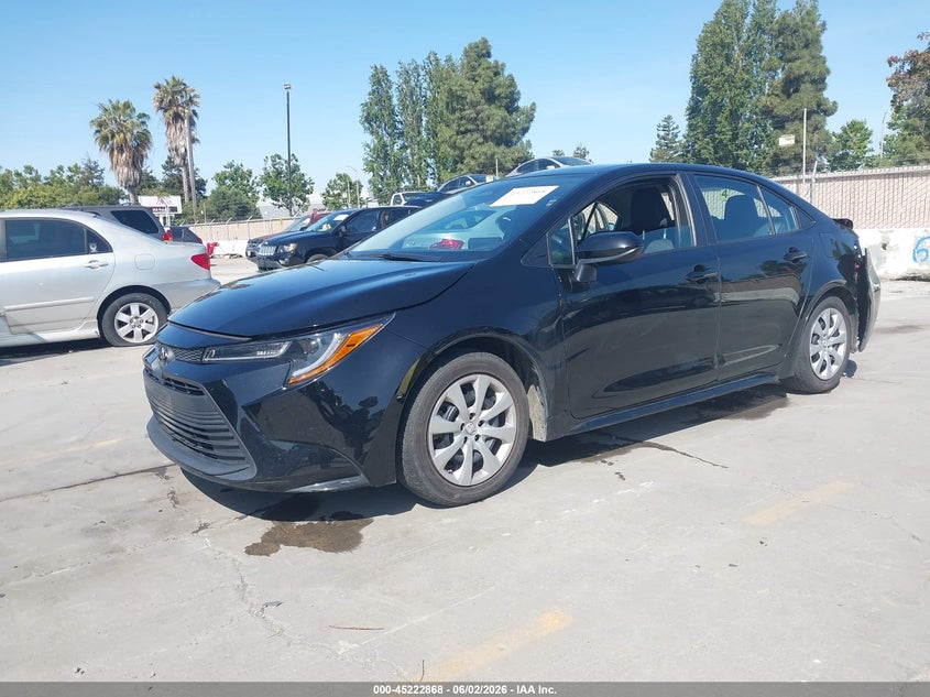 2023 Toyota Corolla VIN 5YFB4MDE8PP034844 IAAI salvage auction — LEFT REAR, Salvage Title, sold $5,500 on 2026-07-29 (photo 2)