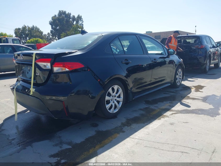 2023 Toyota Corolla VIN 5YFB4MDE8PP034844 IAAI salvage auction — LEFT REAR, Salvage Title, sold $5,500 on 2026-07-29 (photo 4)