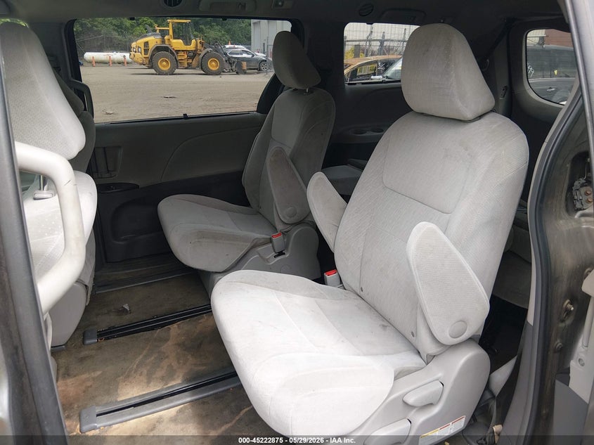 2016 Toyota Sienna VIN 5TDJK3DC6GS135754 IAAI salvage auction — RIGHT FRONT, Salvage (Massachusetts), sold $1,450 on 2026-07-21 (photo 8)