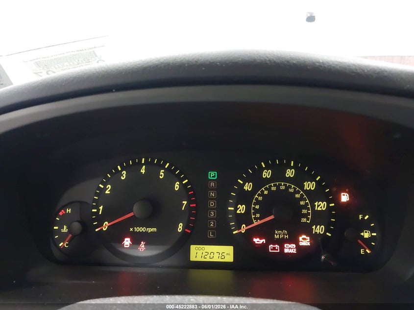 2006 Hyundai Elantra VIN KMHDN46D26U373204 IAAI salvage auction — LEFT FRONT, Clear (New York), sold $400 on 2026-07-08 (photo 7)