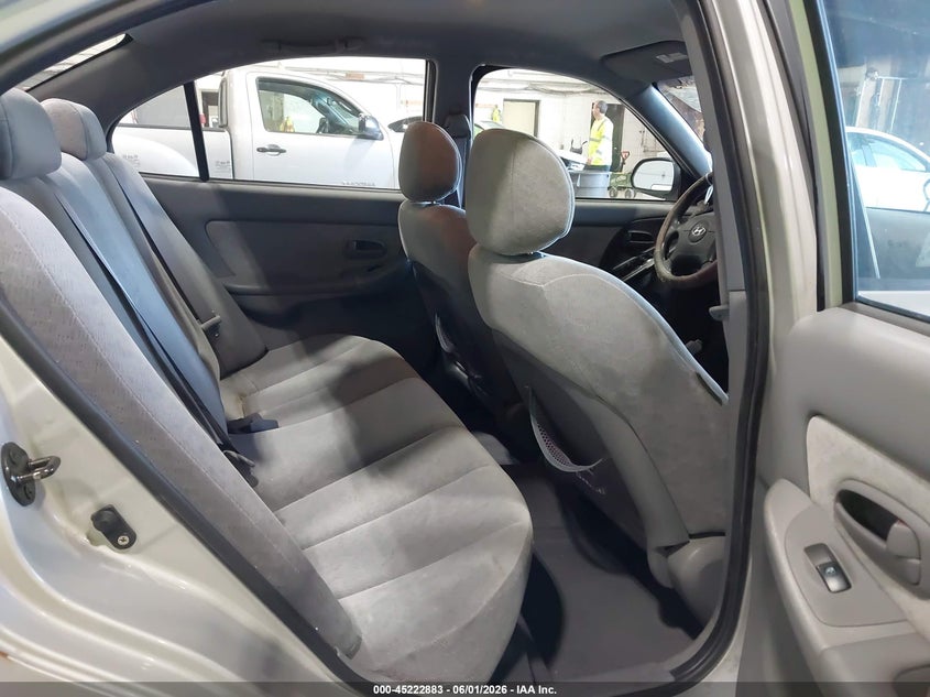2006 Hyundai Elantra VIN KMHDN46D26U373204 IAAI salvage auction — LEFT FRONT, Clear (New York), sold $400 on 2026-07-08 (photo 8)