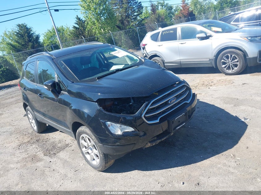 2021 Ford Ecosport VIN MAJ6S3GL8MC436868 IAAI salvage auction — FRONT END, Salvage Title, sold $625 on 2026-07-14 (photo 1)