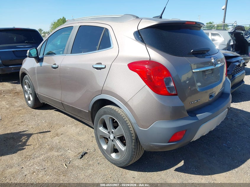 2014 Buick Encore VIN KL4CJCSB7EB532104 IAAI salvage auction — RIGHT FRONT, Salvage Title, sold $1,350 on 2026-07-23 (photo 3)