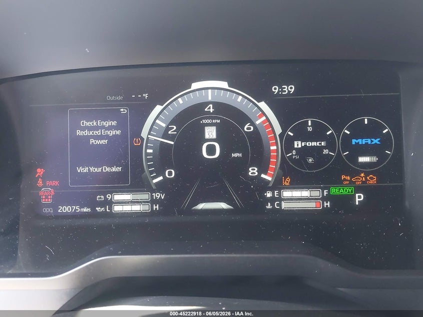 2024 Toyota Sequoia VIN 7SVAAABA7RX038557 IAAI salvage auction — FRONT END, Salvage (California), sold $46,250 on 2026-07-27 (photo 7)