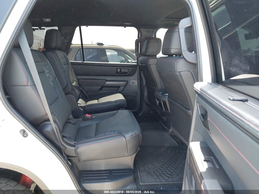 2024 Toyota Sequoia VIN 7SVAAABA7RX038557 IAAI salvage auction — FRONT END, Salvage (California), sold $46,250 on 2026-07-27 (photo 8)