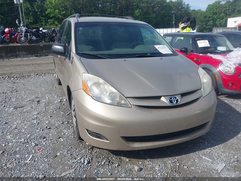 2010 Toyota Sienna VIN 5TDKK4CC0AS314570 IAAI salvage auction — WATER/FLOOD, Salvage (Georgia), sold $750 on 2026-07-14 (photo 1)