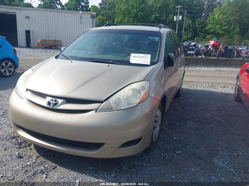 2010 Toyota Sienna VIN 5TDKK4CC0AS314570 IAAI salvage auction — WATER/FLOOD, Salvage (Georgia), sold $750 on 2026-07-14 (photo 2)