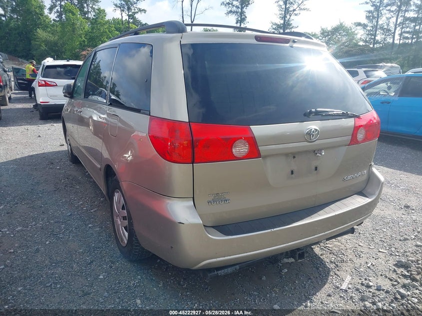 2010 Toyota Sienna VIN 5TDKK4CC0AS314570 IAAI salvage auction — WATER/FLOOD, Salvage (Georgia), sold $750 on 2026-07-14 (photo 3)