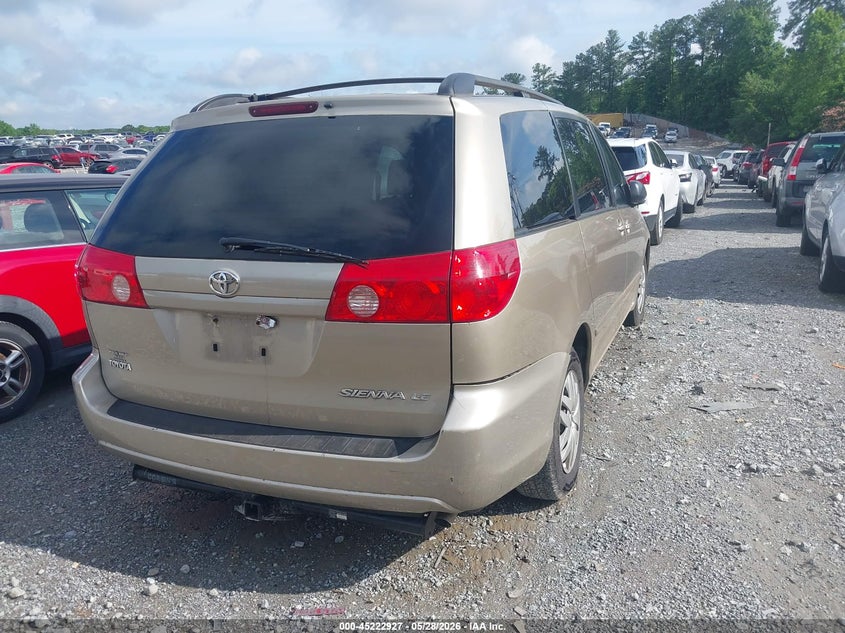 2010 Toyota Sienna VIN 5TDKK4CC0AS314570 IAAI salvage auction — WATER/FLOOD, Salvage (Georgia), sold $750 on 2026-07-14 (photo 4)