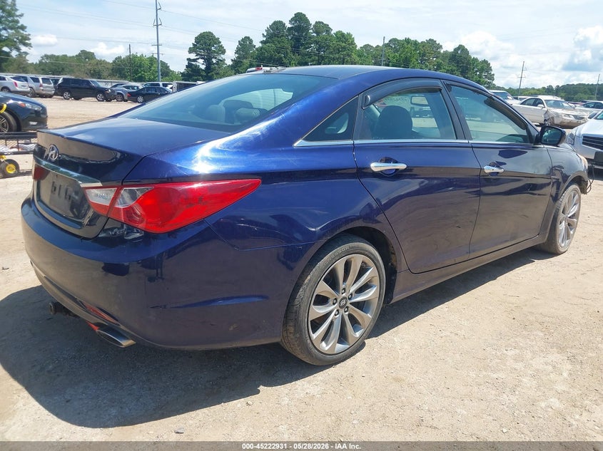 2013 Hyundai Sonata VIN 5NPEC4AC0DH555794 IAAI salvage auction — FRONT END, Original (Texas), sold $975 on 2026-08-02 (photo 4)