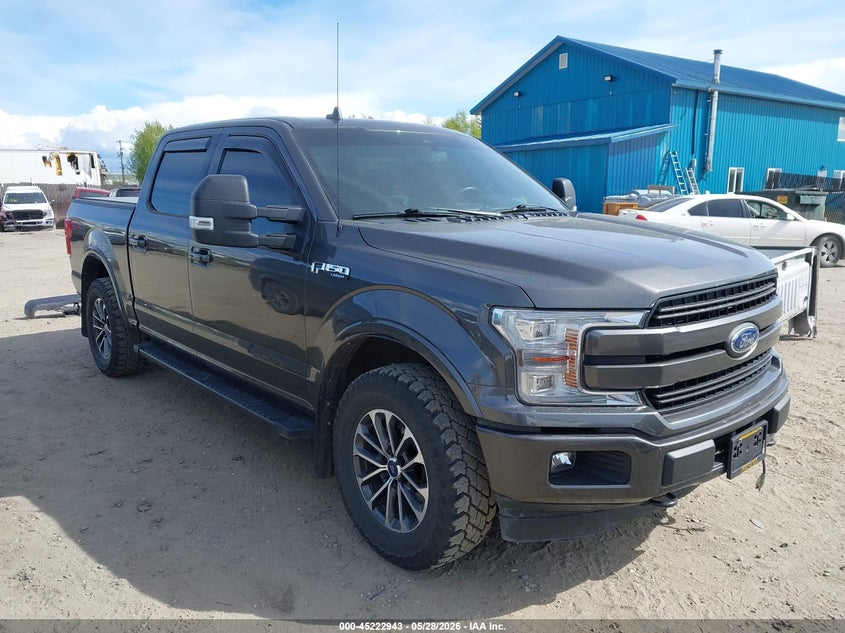 2018 Ford F-150 VIN 1FTEW1EG0JKC85594 IAAI salvage auction — REAR END, Salvage Title, sold $13,800 on 2026-07-05 (photo 1)