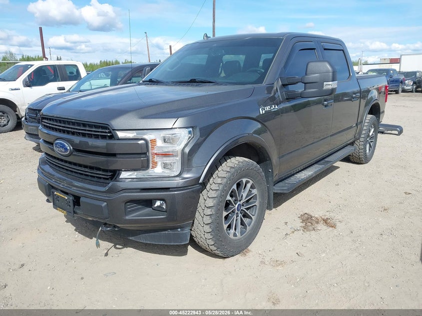 2018 Ford F-150 VIN 1FTEW1EG0JKC85594 IAAI salvage auction — REAR END, Salvage Title, sold $13,800 on 2026-07-05 (photo 2)