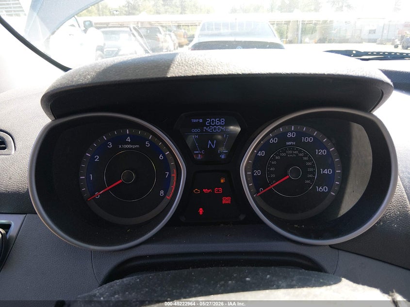 2013 Hyundai Elantra VIN KMHDH4AE1DU951197 IAAI salvage auction — THEFT, Bill Of Sale (Washington), sold $925 on 2026-07-22 (photo 7)