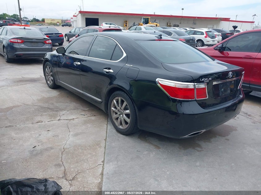 2008 Lexus Ls VIN JTHBL46F985081435 IAAI salvage auction — NORMAL WEAR, Original (Texas), sold $1,400 on 2026-07-06 (photo 3)