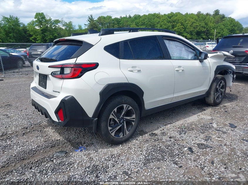 2024 Subaru Xv VIN JF2GUADC1RH381211 IAAI salvage auction — FRONT END, Salvage Title, sold $475 on 2026-07-28 (photo 4)