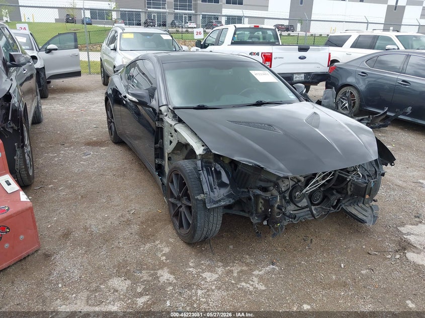 2014 Hyundai Genesis VIN KMHHU6KJ7EU113374 IAAI salvage auction — FRONT END, Original (Texas), sold $2,850 on 2026-07-07 (photo 1)