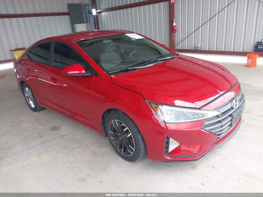 2019 Hyundai Elantra VIN KMHD74LF9KU781466 IAAI salvage auction — NORMAL WEAR, Salvage (California), sold $1,150 on 2026-07-07 (photo 1)