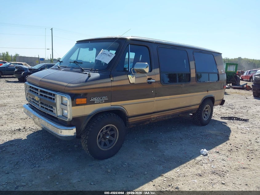 1987 Chevrolet Sportvan / VIN 1GBEG25K6H7141203 IAAI salvage auction — UNKNOWN, Salvage (Idaho), sold $350 on 2026-07-09 (photo 2)