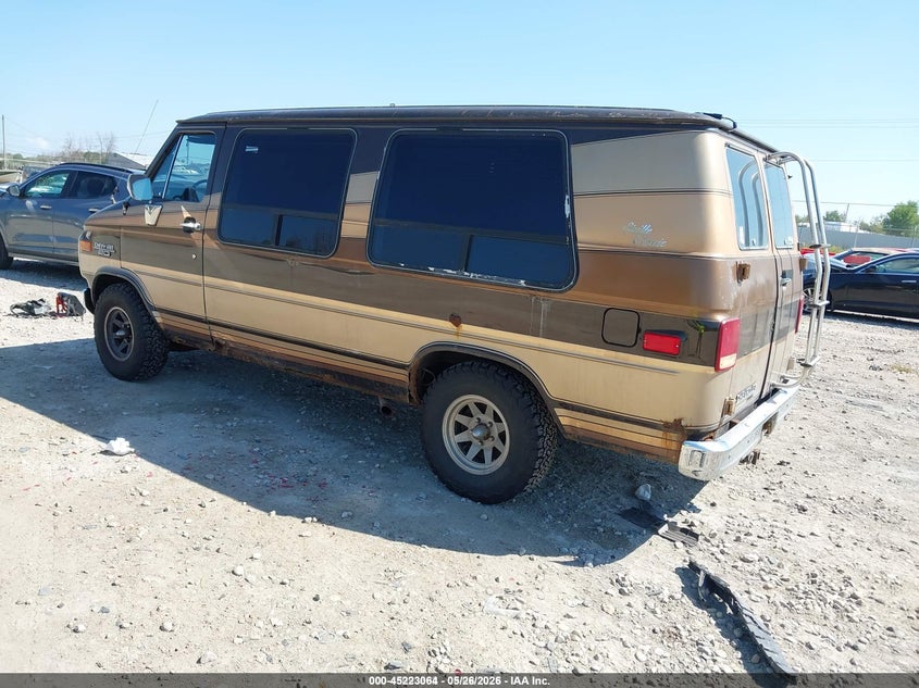 1987 Chevrolet Sportvan / VIN 1GBEG25K6H7141203 IAAI salvage auction — UNKNOWN, Salvage (Idaho), sold $350 on 2026-07-09 (photo 3)