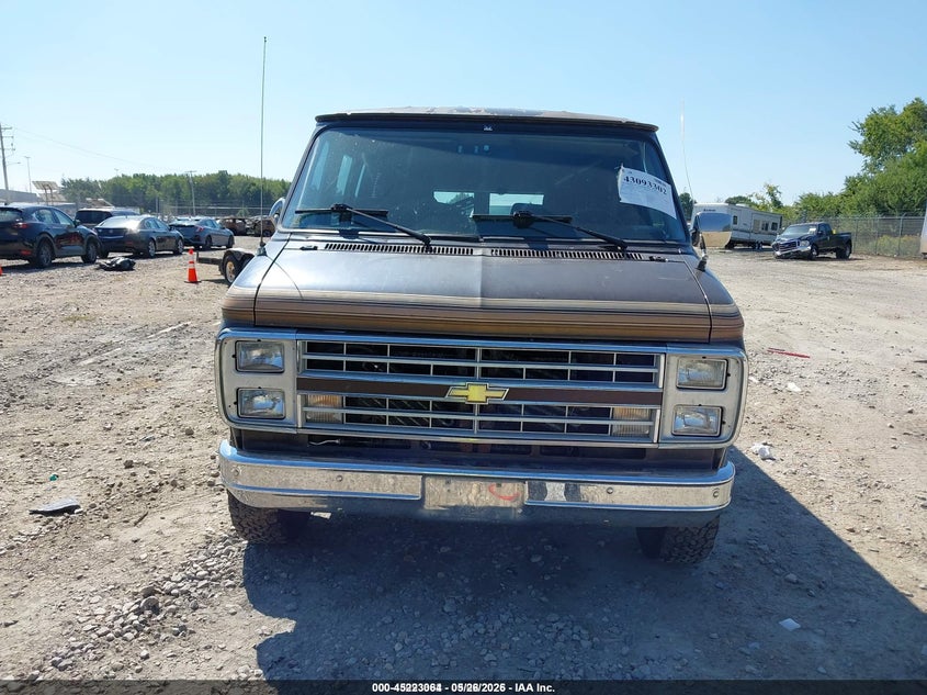 1987 Chevrolet Sportvan / VIN 1GBEG25K6H7141203 IAAI salvage auction — UNKNOWN, Salvage (Idaho), sold $350 on 2026-07-09 (photo 6)